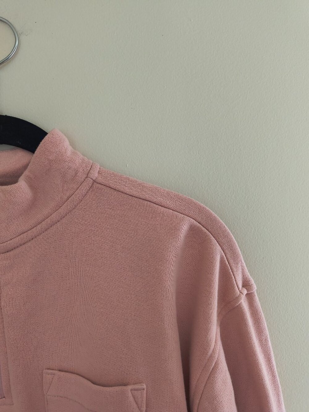 Baby Pink Adidas Cropped Sweater